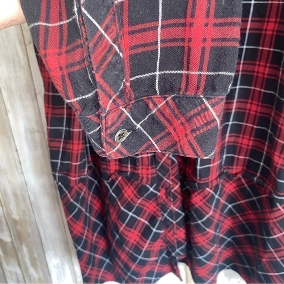 J. Jill Plaid Button Down Tunic - Picture 6 of 7